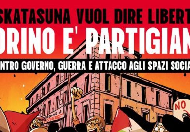 Dalle Marche a Torino per la manifestazione dopo lo sgombero di Askatasuna